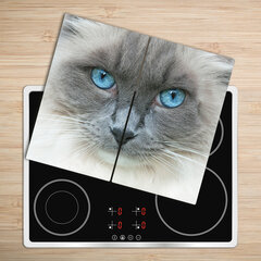 Tulup pjaustymo lentelė Katės mėlynos akys, 2x30x52 cm kaina ir informacija | Pjaustymo lentelės | pigu.lt