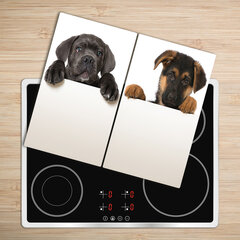 Tulup pjaustymo lentelė Trys šuniukai, 2x30x52 cm kaina ir informacija | Pjaustymo lentelės | pigu.lt