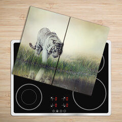 Tulup pjaustymo lentelė Baltasis tigras, 2x30x52 cm kaina ir informacija | Pjaustymo lentelės | pigu.lt