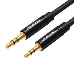 Кабель Vention BALBH mini jack 3.5 мм — AUX 2.5 мм, 2.5 м (черный) цена и информация | Кабели для телефонов | pigu.lt