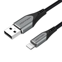 Кабель USB 2.0 к Lightning, Vention LABHF, 1 м (серый) цена и информация | Кабели для телефонов | pigu.lt