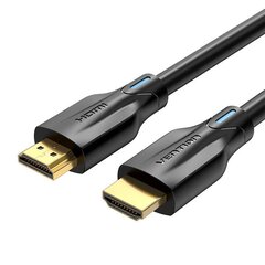 HDMI-кабель Vention 2.1, AANBG, 8K, 1.5 м (черный) цена и информация | Кабели и провода | pigu.lt