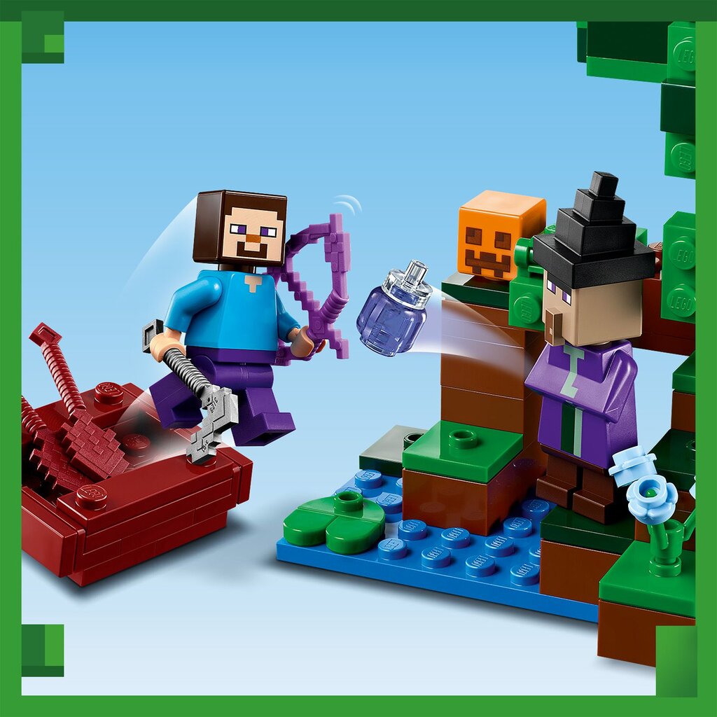 21248 LEGO® Minecraft Moliūgų ūkis kaina ir informacija | Konstruktoriai ir kaladėlės | pigu.lt