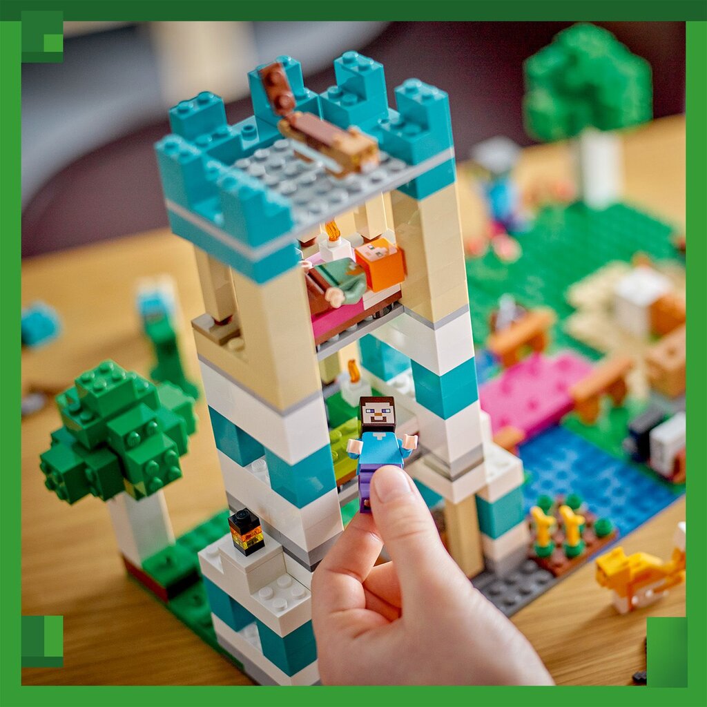 21249 LEGO® Minecraft Meistravimo dėžė 4.0 kaina ir informacija | Konstruktoriai ir kaladėlės | pigu.lt
