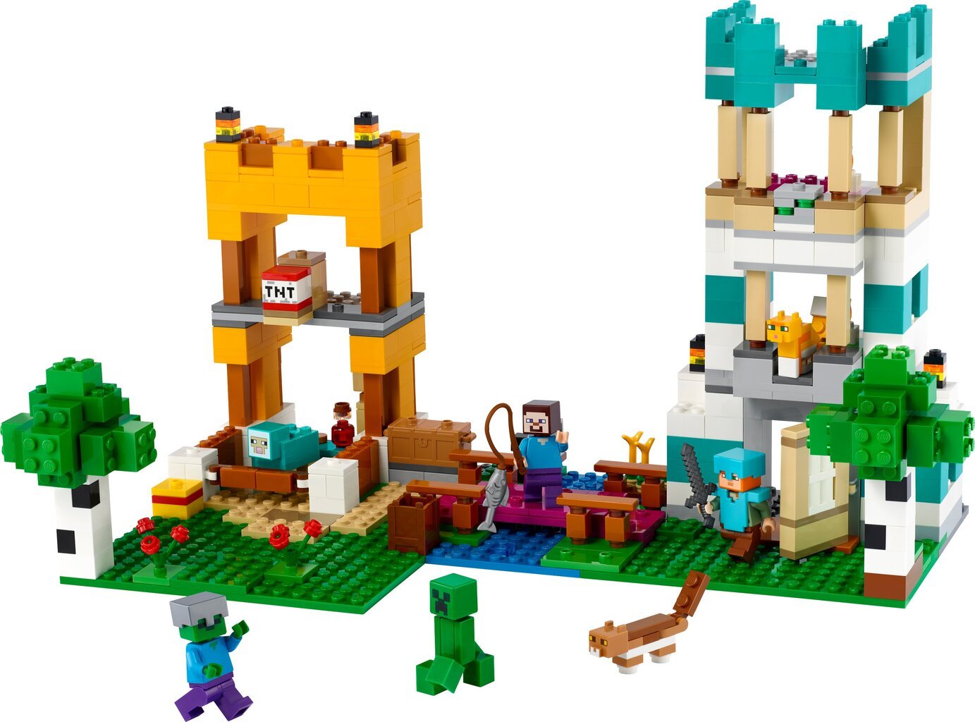 21249 LEGO® Minecraft Meistravimo dėžė 4.0 kaina ir informacija | Konstruktoriai ir kaladėlės | pigu.lt