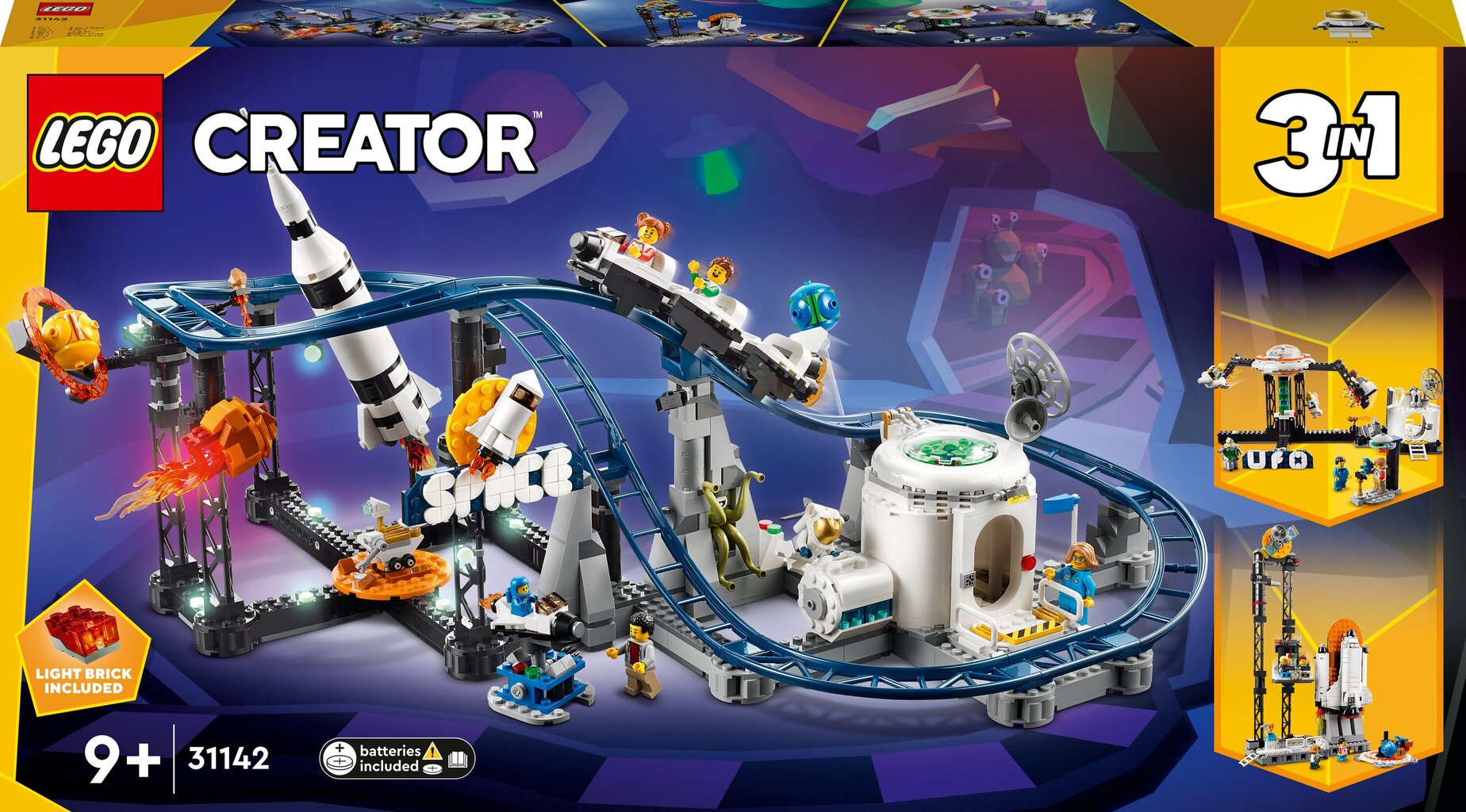 31142 LEGO® Creator Kosminiai kalneliai kaina ir informacija | Konstruktoriai ir kaladėlės | pigu.lt