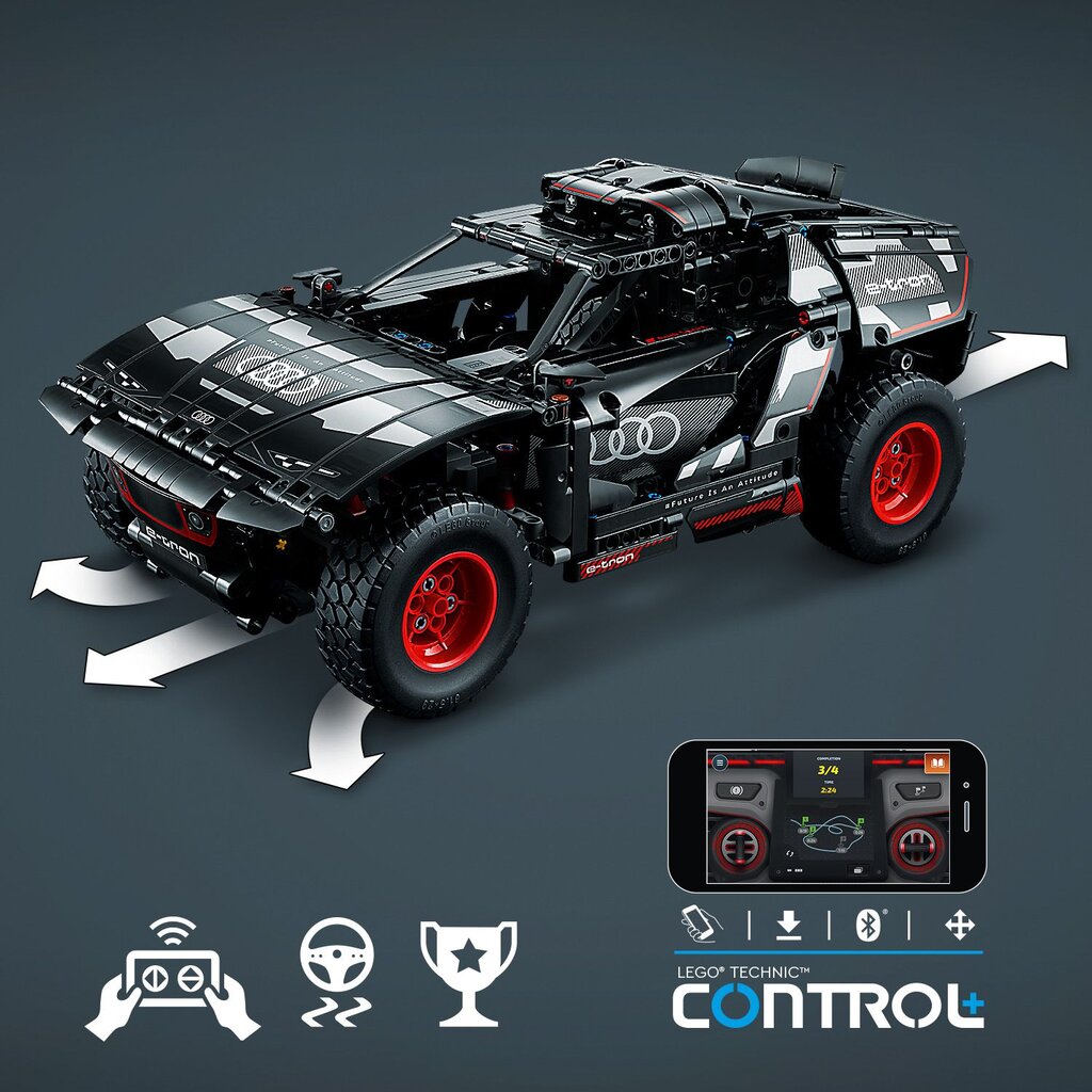 42160 LEGO® Technic Audi RS Q e-tron kaina ir informacija | Konstruktoriai ir kaladėlės | pigu.lt