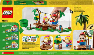 71421 LEGO® Super Mario Kongės Diksės džiunglių pramogų papildomas rinkinys kaina ir informacija | Konstruktoriai ir kaladėlės | pigu.lt