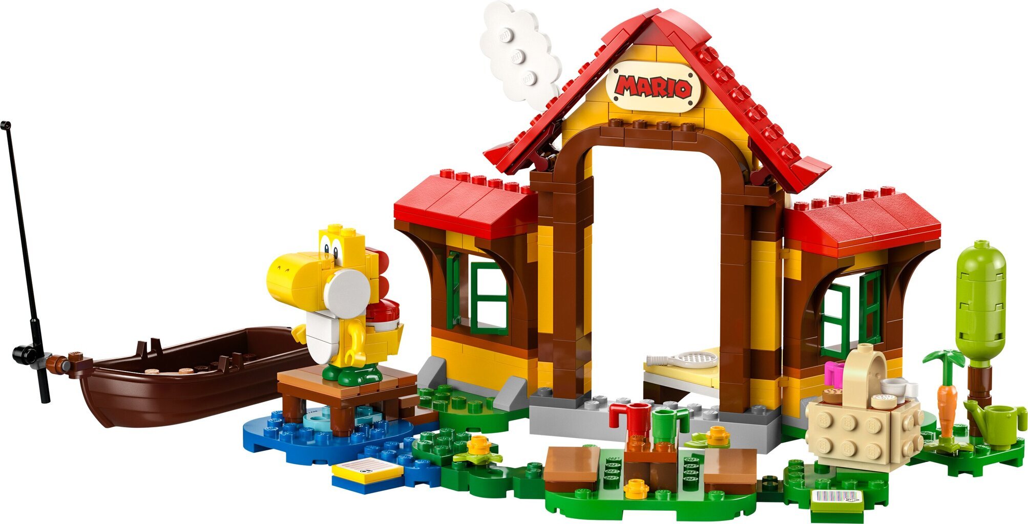 71422 LEGO® Super Mario Pikniko Mario name papildomas rinkinys kaina ir informacija | Konstruktoriai ir kaladėlės | pigu.lt