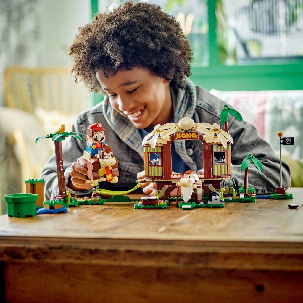 71424 LEGO® Super Mario Kongo Donkio namelio medyje papildomas rinkinys цена и информация | Konstruktoriai ir kaladėlės | pigu.lt