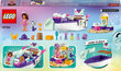 10786 LEGO® Gabby's Dollhouse Gabės ir katytės undinėlės laivas bei vandens pramogos kaina ir informacija | Konstruktoriai ir kaladėlės | pigu.lt