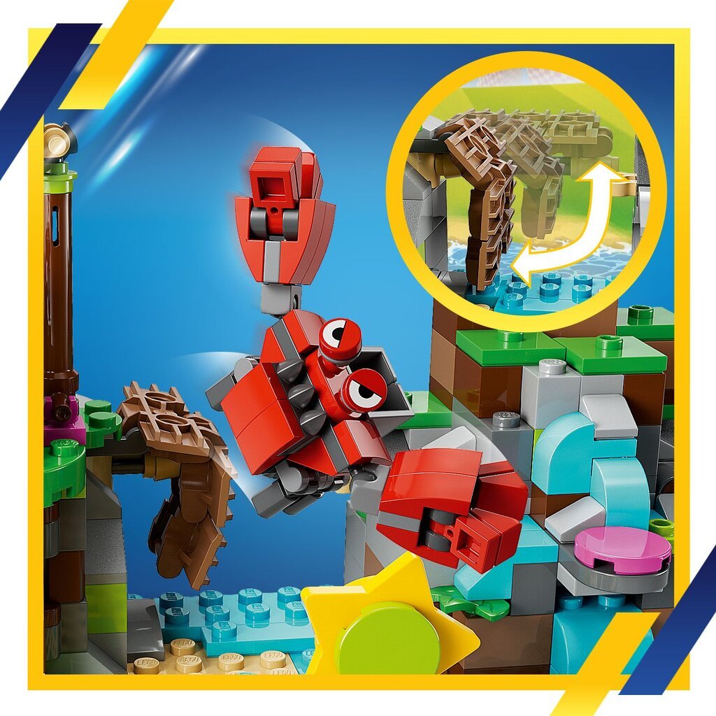 76992 LEGO® Sonic the Hedgehog Amy gyvūnų gelbėjimo tarnybos sala kaina ir informacija | Konstruktoriai ir kaladėlės | pigu.lt