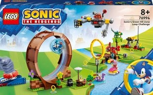 76994 LEGO® Sonic the Hedgehog Sonic Green Mountain Zone Loop Challenge цена и информация | Конструкторы и кубики | pigu.lt