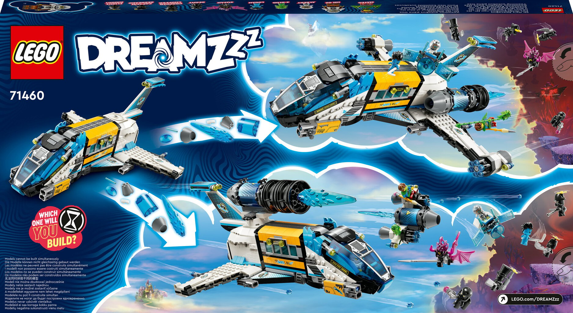71460 LEGO® DREAMZzz Pono Ozo kosminis autobusas kaina ir informacija | Konstruktoriai ir kaladėlės | pigu.lt