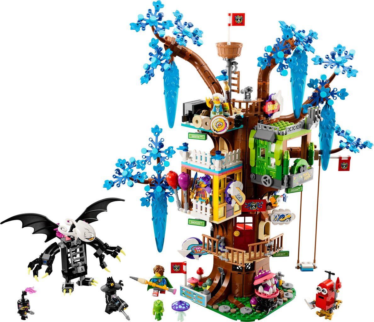 Набор 71461 LEGO® DREAMZzz Фантастический домик на дереве цена | pigu.lt