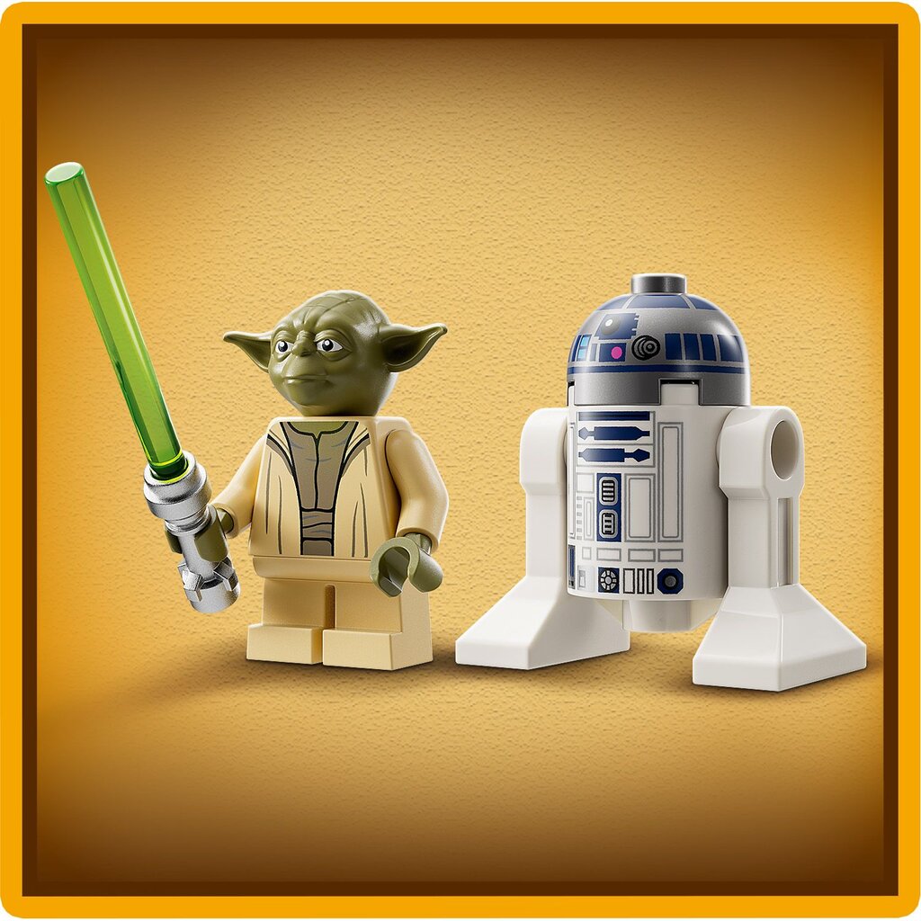 75360 LEGO® Star Wars Jodos džedajų kovos erdvėlaivis kaina ir informacija | Konstruktoriai ir kaladėlės | pigu.lt