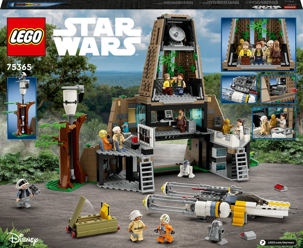 75365 LEGO® Star Wars Sukilėlių bazė Javinas 4 kaina ir informacija | Konstruktoriai ir kaladėlės | pigu.lt