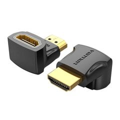 HDMI-адаптер Vention AIOB0 90 градусов (черный) цена и информация | Адаптеры, USB-разветвители | pigu.lt