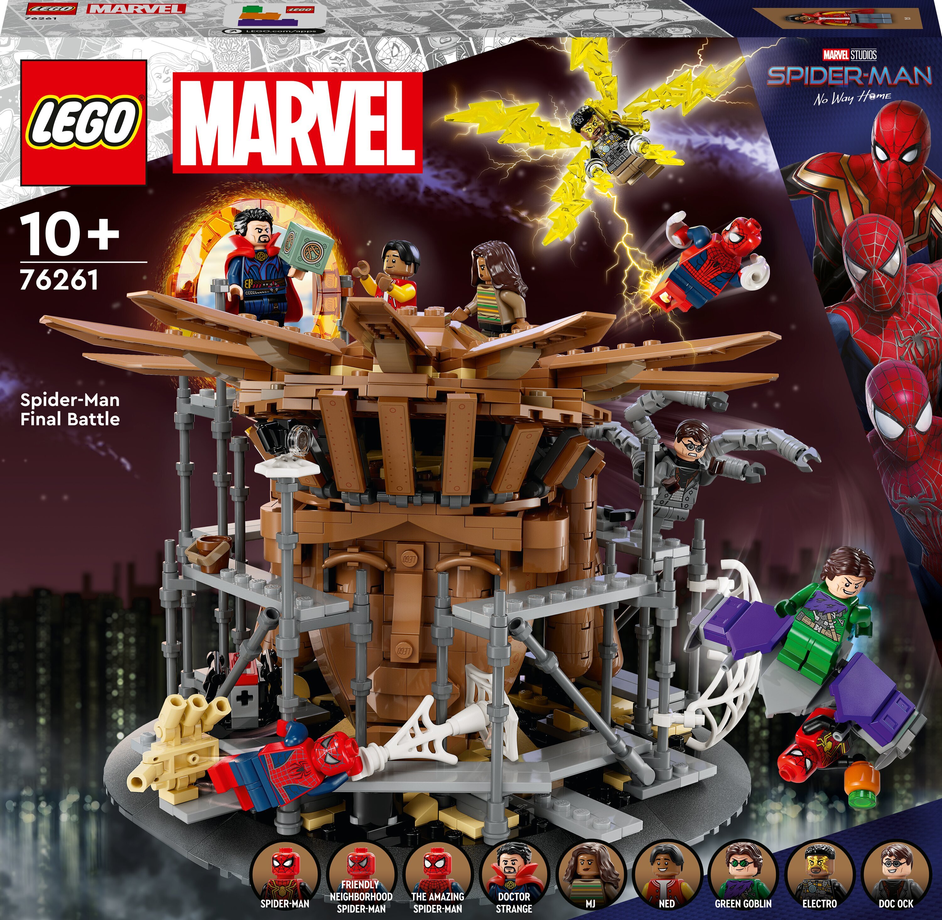 Набор 76261 LEGO® Marvel Последняя битва Человека-паука цена | pigu.lt