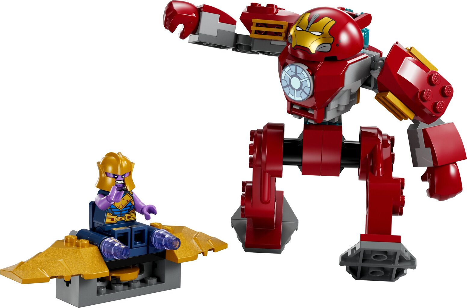 76263 LEGO® Marvel Geležinis žmogus Hulkbuster prieš Thanos kaina ir informacija | Konstruktoriai ir kaladėlės | pigu.lt