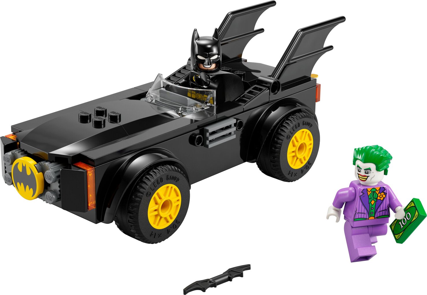 76264 LEGO® DC Batman Betmeno automobilio gaudynės: Betmenas ir Džokeris kaina ir informacija | Konstruktoriai ir kaladėlės | pigu.lt