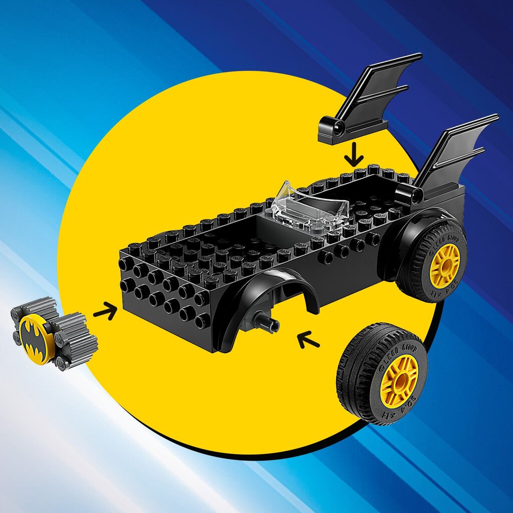 76264 LEGO® DC Batman Betmeno automobilio gaudynės: Betmenas ir Džokeris kaina ir informacija | Konstruktoriai ir kaladėlės | pigu.lt