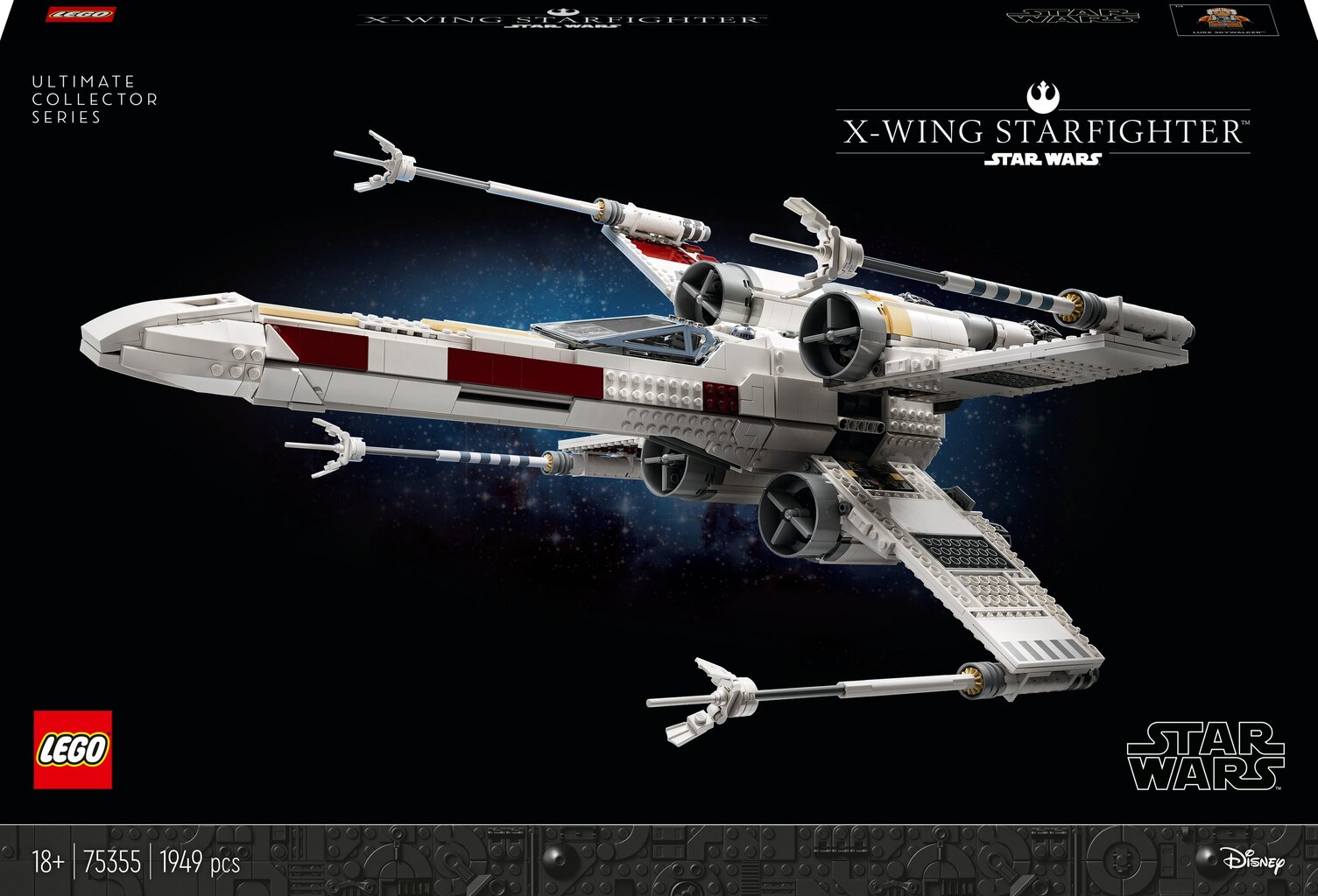 75355 LEGO® Star Wars X-Wing Starfighter™ kaina ir informacija | Konstruktoriai ir kaladėlės | pigu.lt