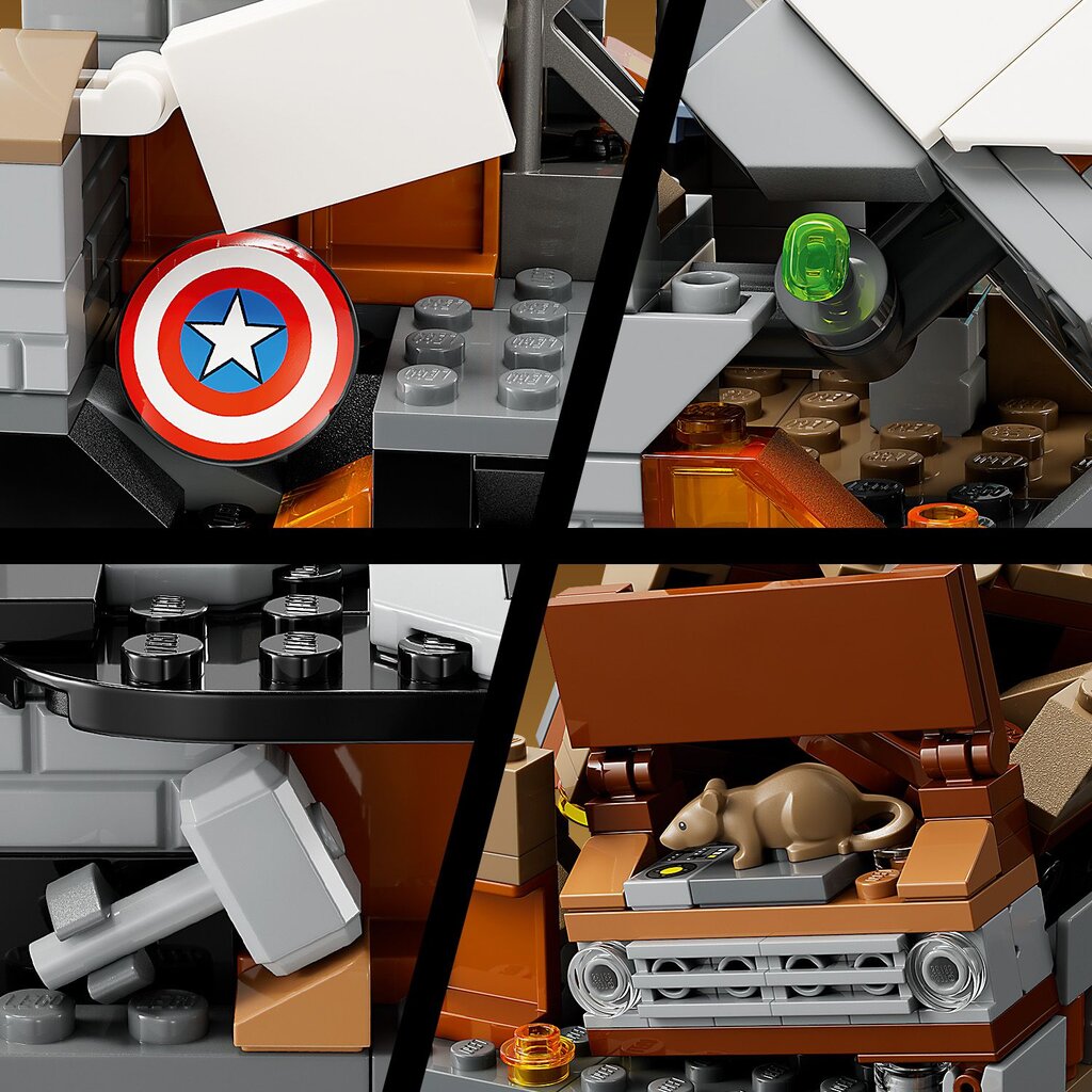 76266 LEGO® Marvel Galutinio mūšio finalas цена и информация | Konstruktoriai ir kaladėlės | pigu.lt