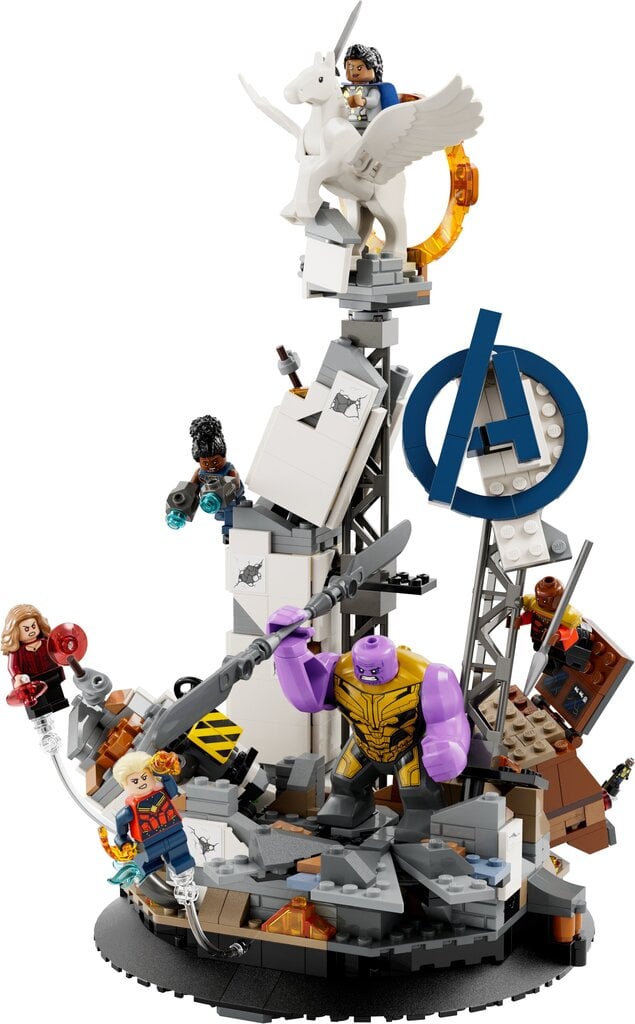 76266 LEGO® Marvel Galutinio mūšio finalas цена и информация | Konstruktoriai ir kaladėlės | pigu.lt