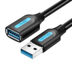 Удлинительный кабель USB 3.0 (штекер) — USB (гнездо) Vention CBHBD, 0.5 м цена и информация | Адаптеры, USB-разветвители | pigu.lt