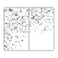 Tulup pjaustymo lentelė Abstrakčiai kvadratai, 2x30x52 cm kaina ir informacija | Pjaustymo lentelės | pigu.lt