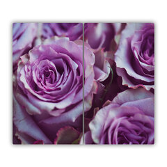 Tulup pjaustymo lentelė Purpurinės rožės, 2x30x52 cm kaina ir informacija | Pjaustymo lentelės | pigu.lt