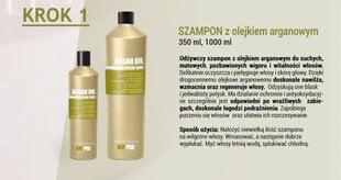 Maitinamoji kaukė su arganų aliejumi KayPro sausiems plaukams, 1000 ml kaina ir informacija | Priemonės plaukų stiprinimui | pigu.lt