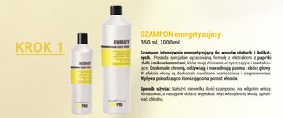 Šampūnas silpniems ploniems plaukams KayPro energy, 1000 ml kaina ir informacija | Šampūnai | pigu.lt