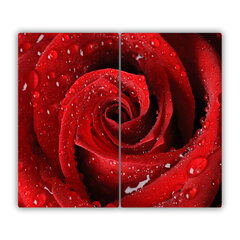 Tulup pjaustymo lentelė Lašai rožė, 2x30x52 cm kaina ir informacija | Pjaustymo lentelės | pigu.lt