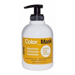 KEPRO Kay Pro COLOR_MASK Питательная цветная маска - ЗОЛОТО 300 мл цена и информация | Краска для волос | pigu.lt