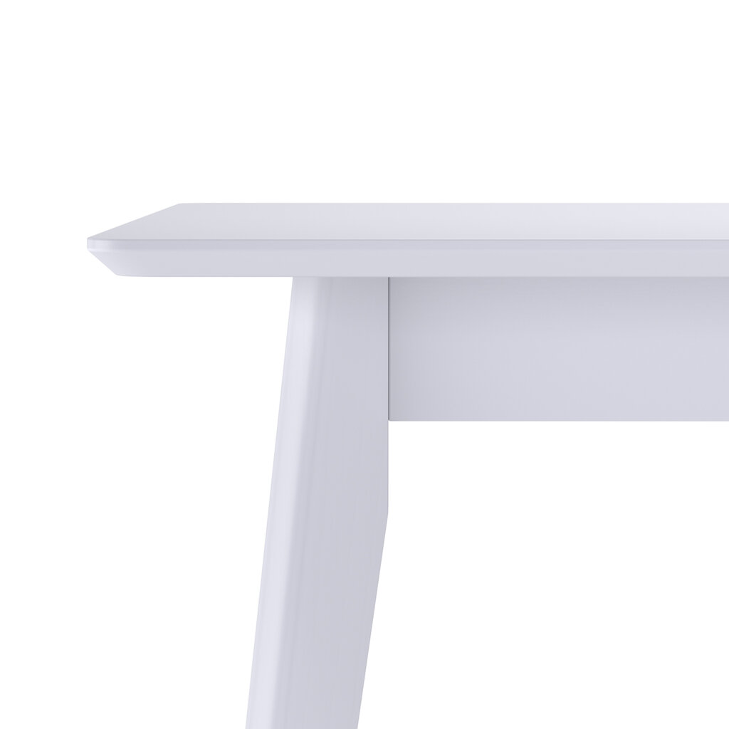 Pailginamas valgomojo stalas Pegasus Plus, baltas kaina ir informacija | Virtuvės ir valgomojo stalai, staliukai | pigu.lt