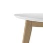 Valgomojo stalas Orion Light 79, rudas/baltas kaina ir informacija | Virtuvės ir valgomojo stalai, staliukai | pigu.lt