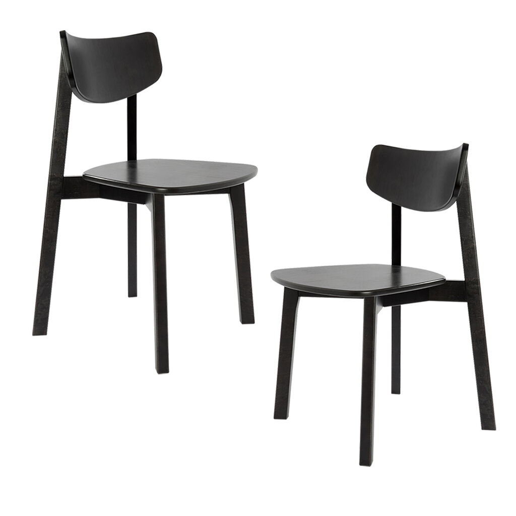 2-jų valgomojo kėdžių rinkinys Vega, smėlio kaina ir informacija | Virtuvės ir valgomojo kėdės | pigu.lt