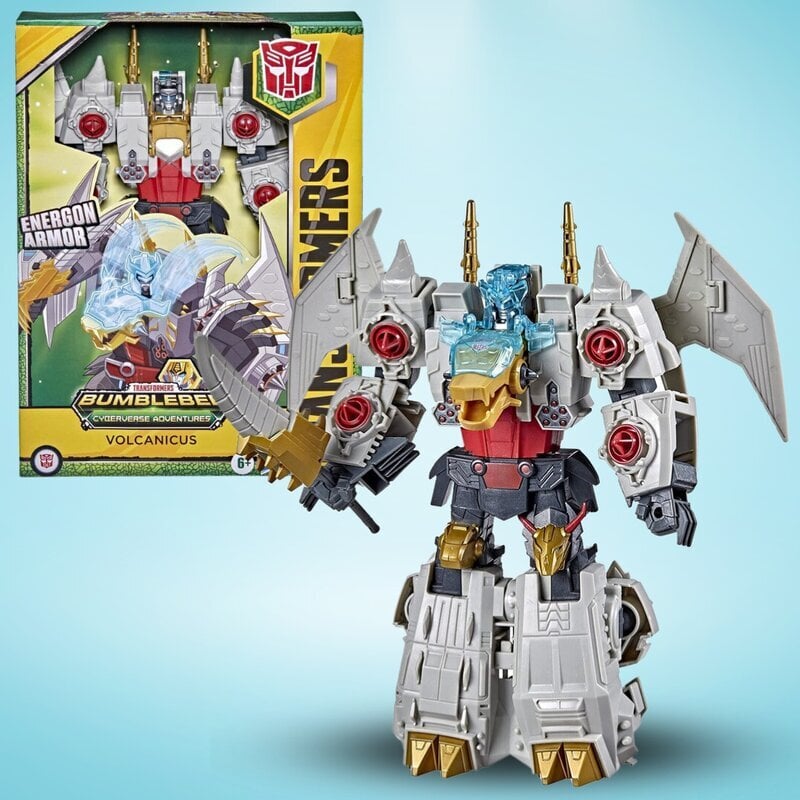 Figūrėlė Transformeris Bumblebee Cyberverse Adventures Volcanicus kaina ir informacija | Žaislai berniukams | pigu.lt