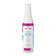 Garbanotų plaukų formavimo priemonė Yellow Style curl & mold activator, 250 ml kaina ir informacija | Plaukų formavimo priemonės | pigu.lt