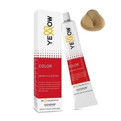 Plaukų dažai Alfaparf Yellow Permanent Coloring Cream Nr. 9, 100 ml kaina ir informacija | Plaukų dažai | pigu.lt