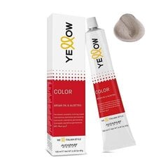 Plaukų dažai Alfaparf Yellow Permanent Coloring Cream Nr. 11.11 Super High Lift Intense Ash Blonde, 100 ml kaina ir informacija | Plaukų dažai | pigu.lt