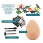 Edukacinis dinozaurų kasimo rinkinys Livman Mega Kiaušinis цена и информация | Lavinamieji žaislai | pigu.lt