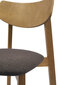 2-jų valgomojo kėdžių rinkinys Vega, juodas kaina ir informacija | Virtuvės ir valgomojo kėdės | pigu.lt
