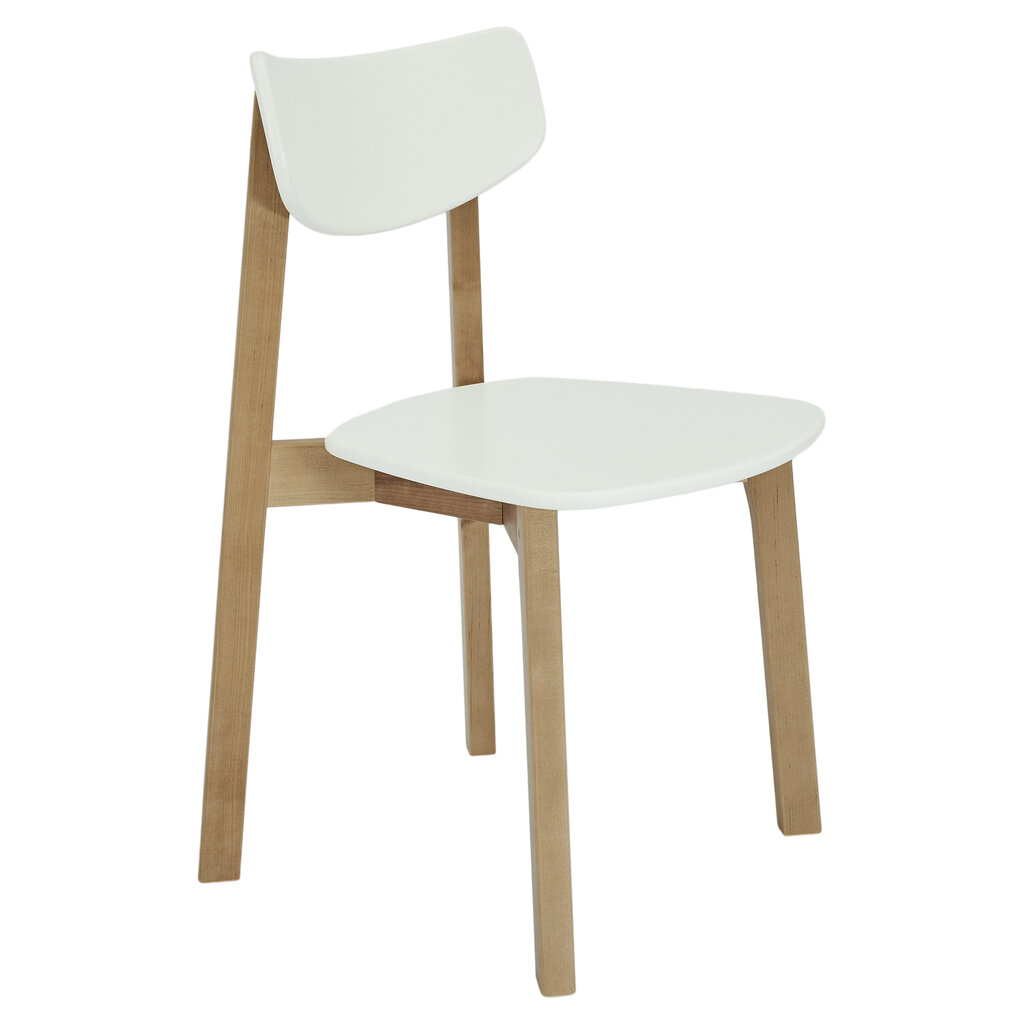 2-jų valgomojo kėdžių rinkinys Vega, sidabrinis kaina ir informacija | Virtuvės ir valgomojo kėdės | pigu.lt