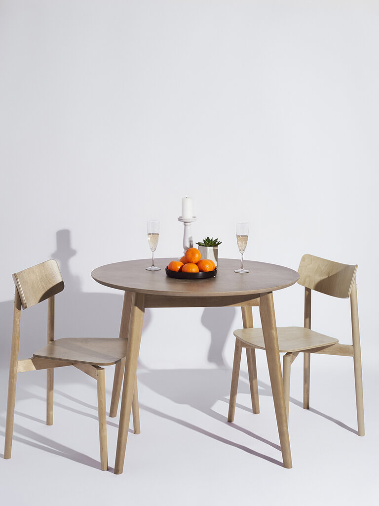 Valgomojo stalas Orion 94, rudas kaina ir informacija | Virtuvės ir valgomojo stalai, staliukai | pigu.lt