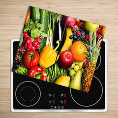 Tulup pjaustymo lentelė Daržovės ir vaisiai, 2x30x52 cm kaina ir informacija | Pjaustymo lentelės | pigu.lt