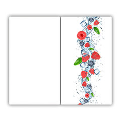 Tulup pjaustymo lentelė Miško vaisiai su ledais, 2x30x52 cm kaina ir informacija | Pjaustymo lentelės | pigu.lt