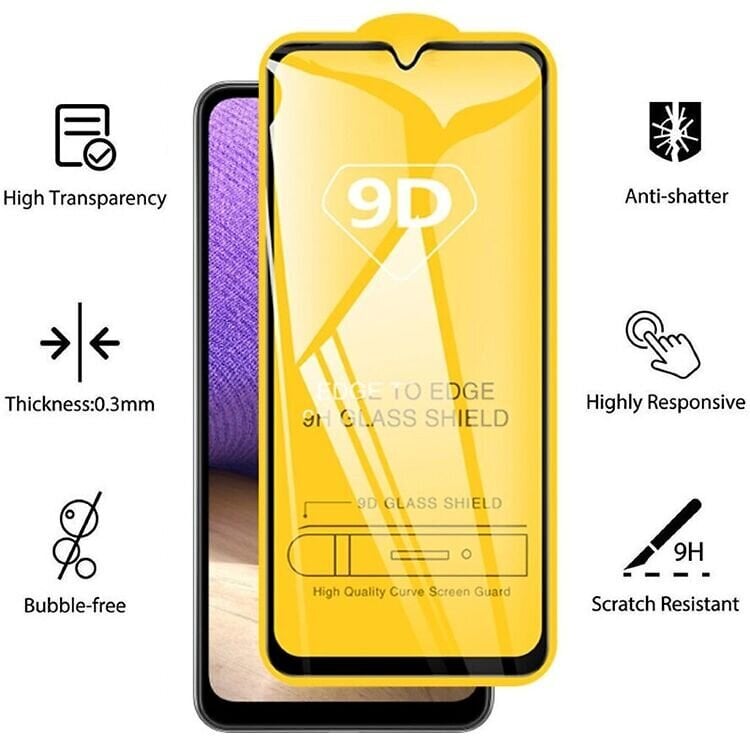 TelForceOne OEM 9D Tempered Glass 5907457704701 цена и информация | Apsauginės plėvelės telefonams | pigu.lt